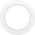 RAB DL8-10GOOF/R/P Recessed Downlight Goof Ring Extender Kit – 8in–10in – White Finish