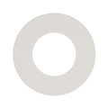 RAB DL8-12GOOF/R/P/CRLEDFA Recessed Downlight Goof Ring – 8in–12in – Round – White Finish
