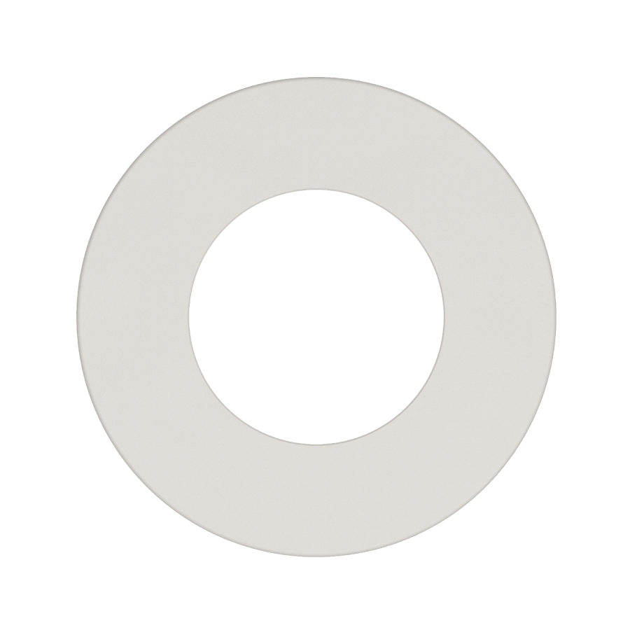 RAB DL8-12GOOF/R/P/CRLEDFA Recessed Downlight Goof Ring – 8in–12in – Round – White Finish