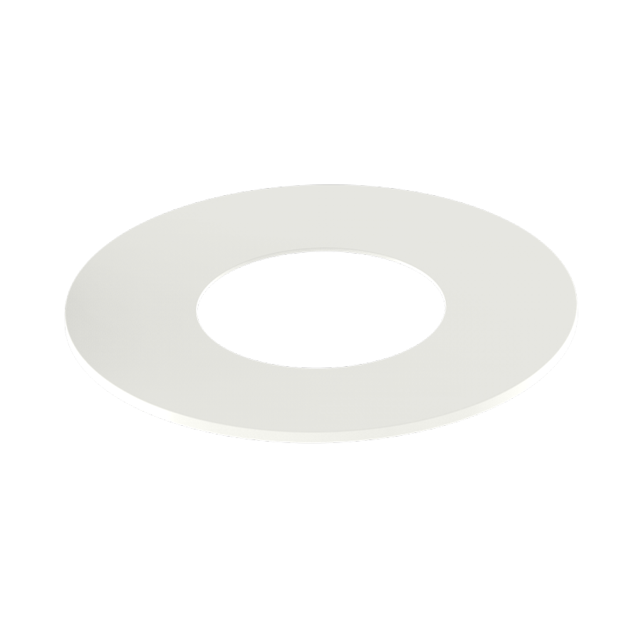 RAB DL8-12GOOF/R/P/P8 Recessed Downlight Goof Ring for C8R34/46/599FAUNVX – 8in–12in – Round – White Finish