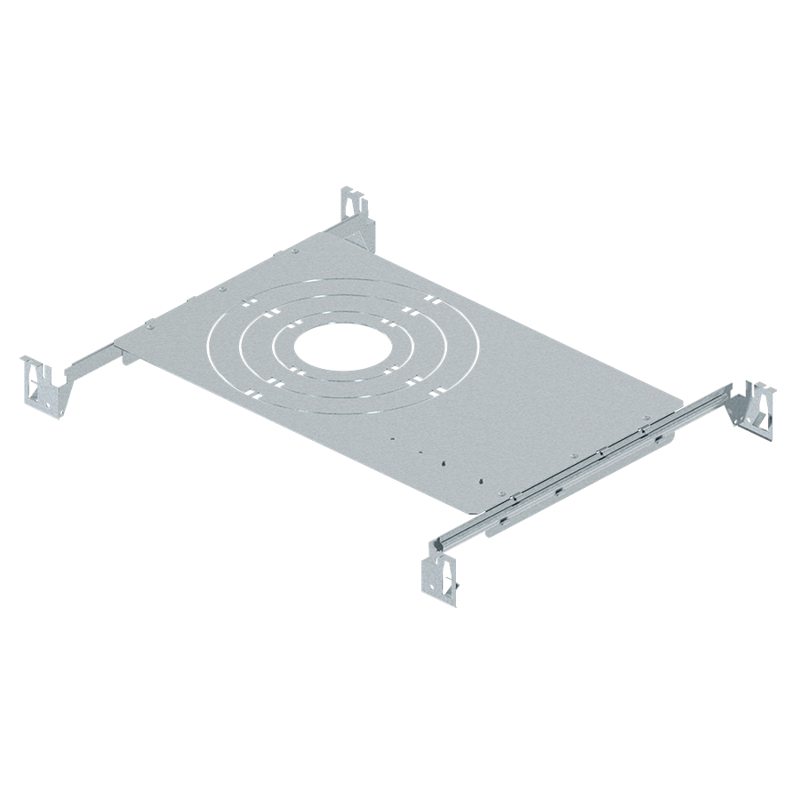 RAB DLPLATE/WFR3468/NB Wafer Mounting Plate – 3/4/6/8 Inch – With Nailer Bar