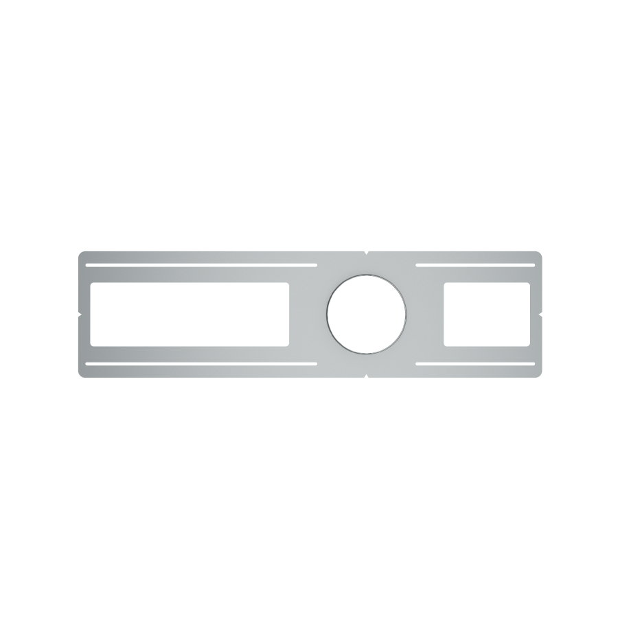 RAB DLPLATE/WFR4 Wafer Mounting Plate – 4 Inch – Without Nailer Bar