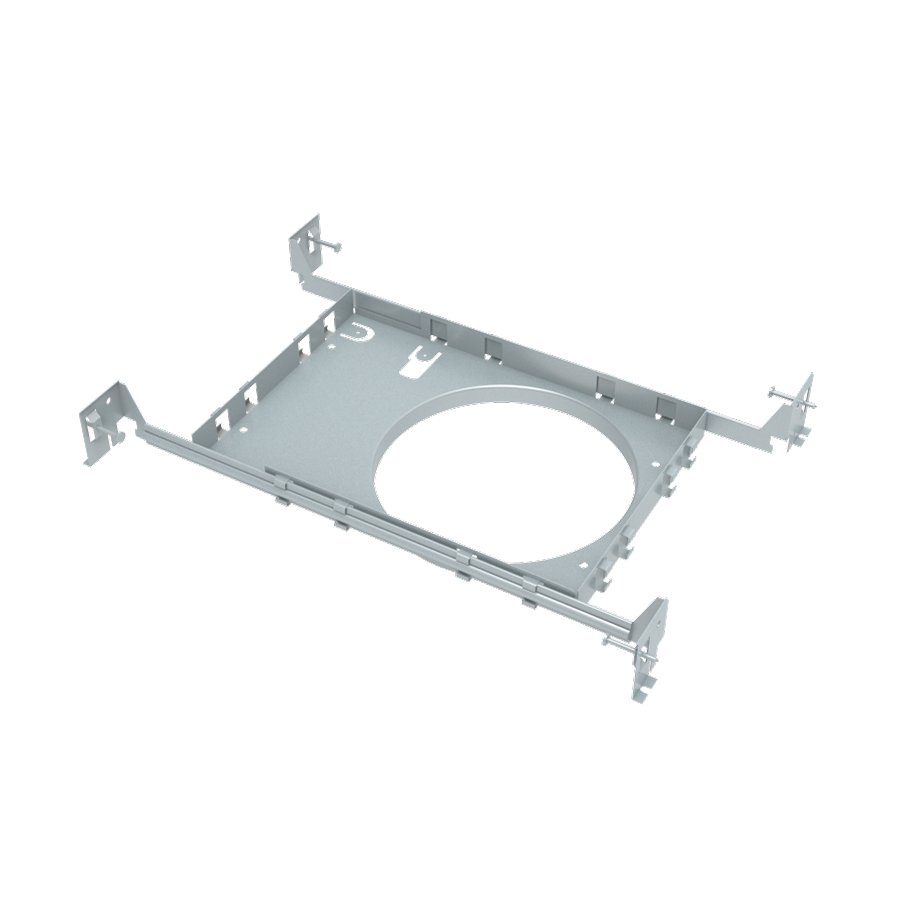 RAB DLPLATE/WFR6/NB/CL Wafer Mounting Plate – 6 Inch – With Drywall Collar and Extension Bar