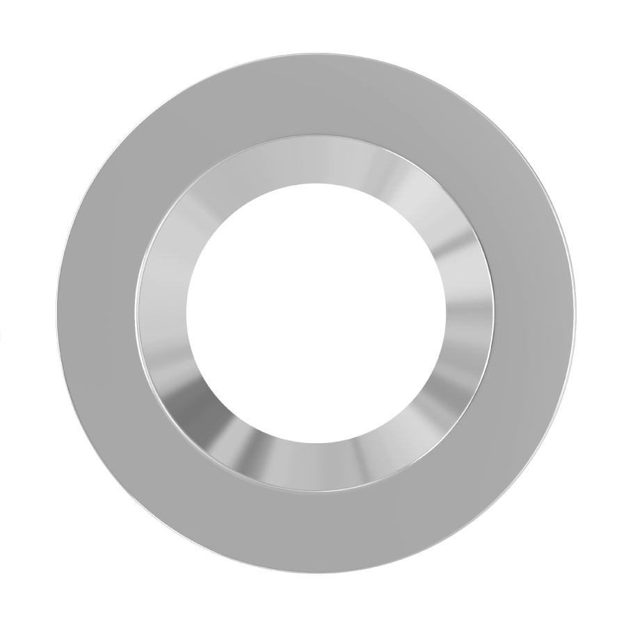 RAB DLTRIM/CRLEDFA10R-BNS CRLEDFA 10-Inch Smooth Trim – Brushed Nickel Finish