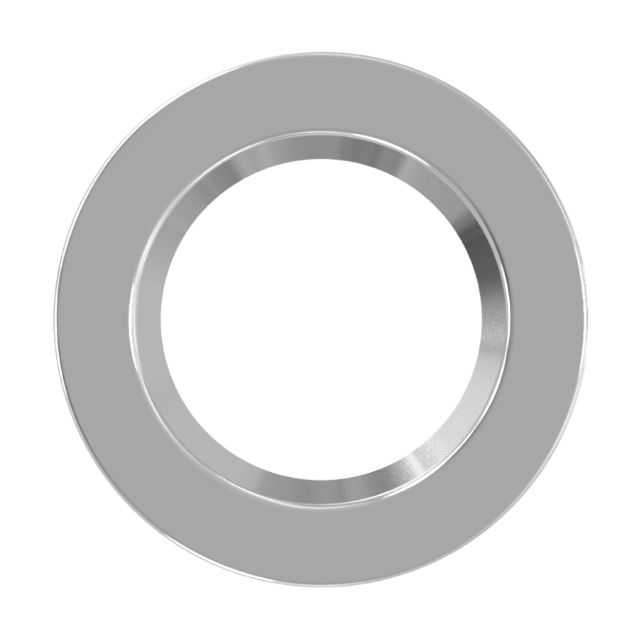 RAB DLTRIM/CRLEDFA4R-BNS CRLEDFA 4-Inch Smooth Trim – Brushed Nickel Finish