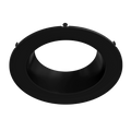 RAB DLTRIM/CRLEDFA6R-BS CRLEDFA 6-Inch Smooth Trim – Black Finish