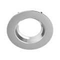 RAB DLTRIM/R6RS-BN 6in Recessed Retrofit Downlight Trim – Round – Smooth Trim – Brushed Nickel Finish
