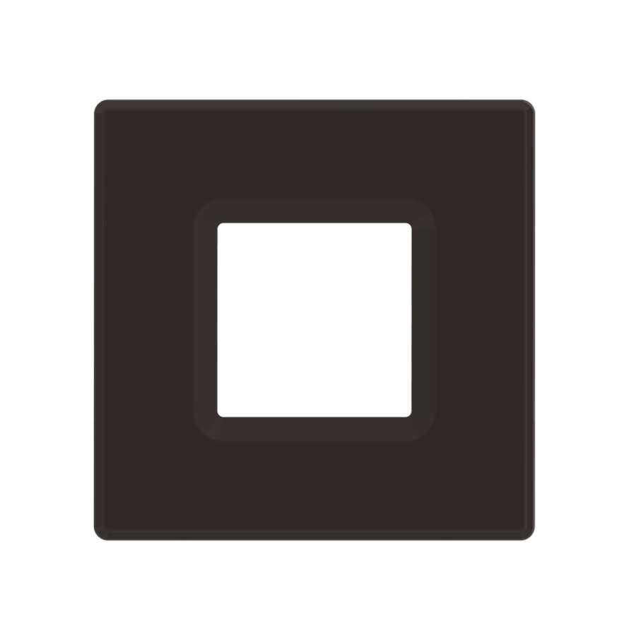 RAB DLTRIM/WFRL4S-BRB WFRL 4 Inch Square Wafer Color Trim – Bronze Baffle