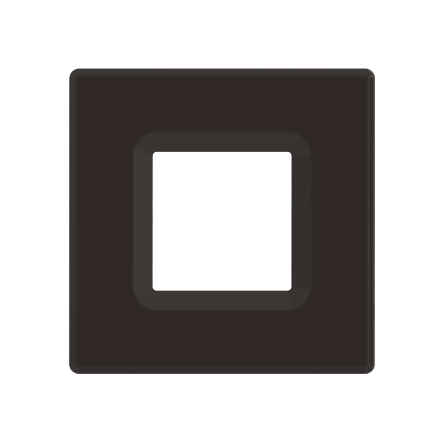 RAB DLTRIM/WFRL4S-BRS WFRL 4 Inch Square Wafer Color Trim – Bronze Smooth