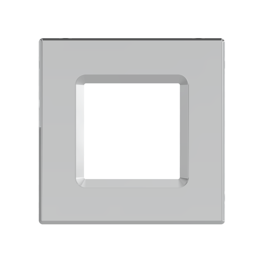 RAB DLTRIM/WFRL6S-BNS WFRL 6 Inch Square Wafer Color Trim – Brushed Nickel Smooth