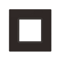 RAB DLTRIM/WFRL6S-BRS WFRL 6 Inch Square Wafer Color Trim – Bronze Smooth