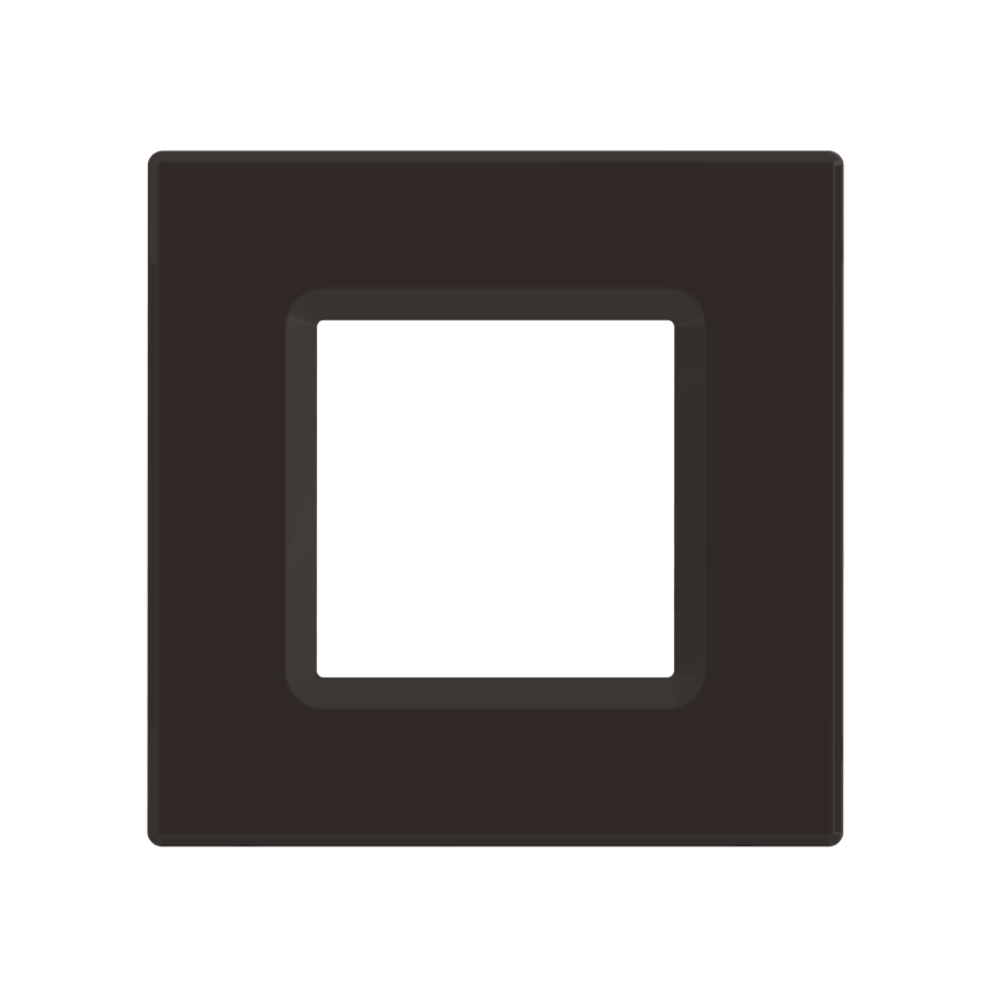 RAB DLTRIM/WFRL6S-BRS WFRL 6 Inch Square Wafer Color Trim – Bronze Smooth