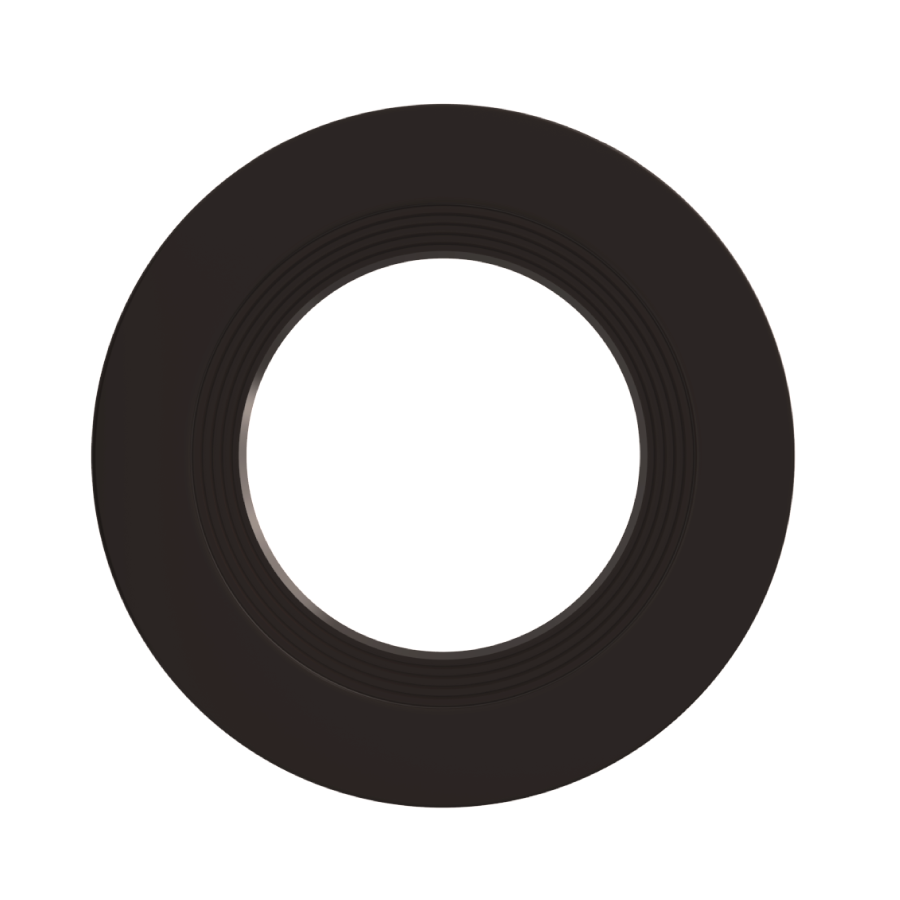 RAB DLTRIM/R4RB-BRZ-L 4in Recessed Retrofit Downlight Trim – Round – Baffle Trim – Deep Bronze Finish