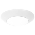 RAB DSK34-4/LCB DSK34 Lightcloud Blue Smart Disk Light – 4" Round – 10W – 700 Lumens – Selectable 2700K-6500K – 120V – 90 CRI – White Finish