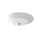 RAB DSKFA-4R109CCT120WS/PIR DSK34 ECO LED Disk Light – 4" Round – 10W – Selectable 3000K/4000K/5000K – 600 Lumens – 120V – PIR Occupancy Sensor – TRIAC Dimmable – 90 CRI – White Finish