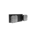 RAB EM-B EM Emergency Light – Dual Head – Black Housing – 120-277V – 200 Lumens