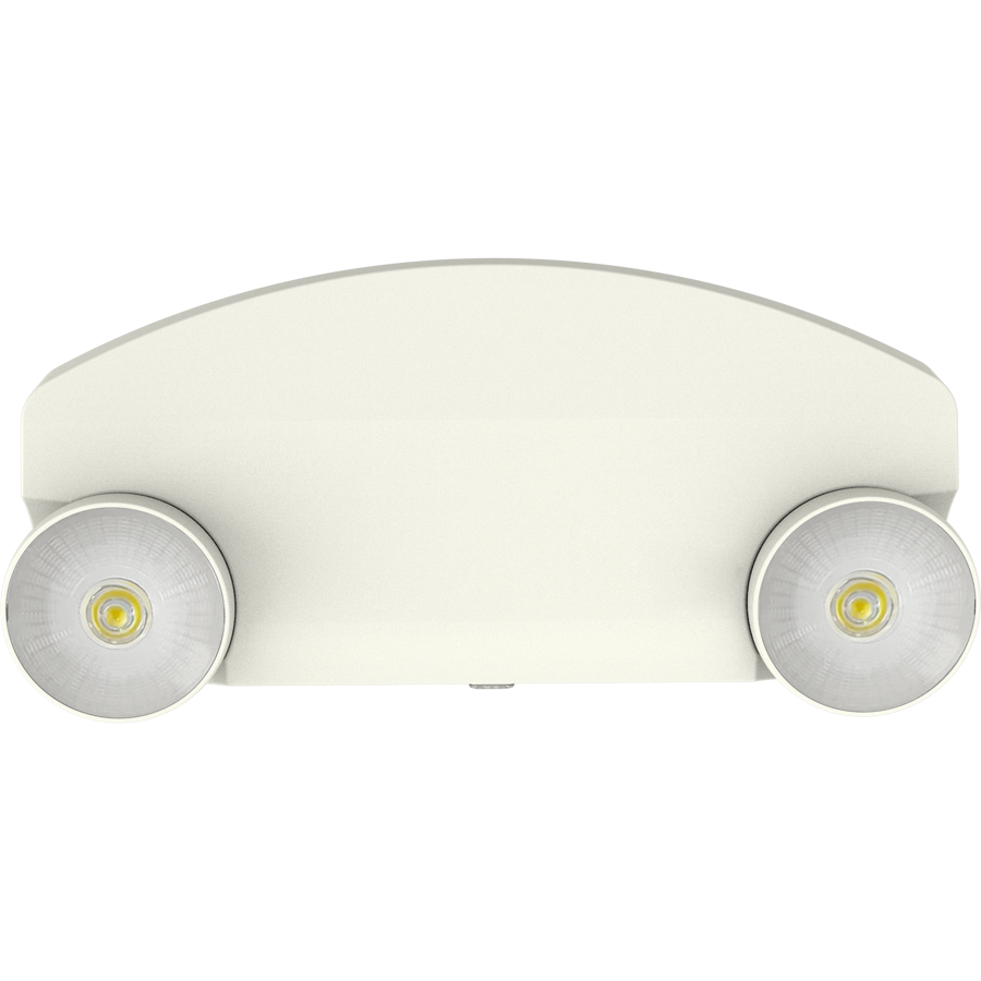 RAB EM34-R EM34 Emergency Light – Dual Head – Remote Capacity – White Housing – 120-277V – 160 Lumens