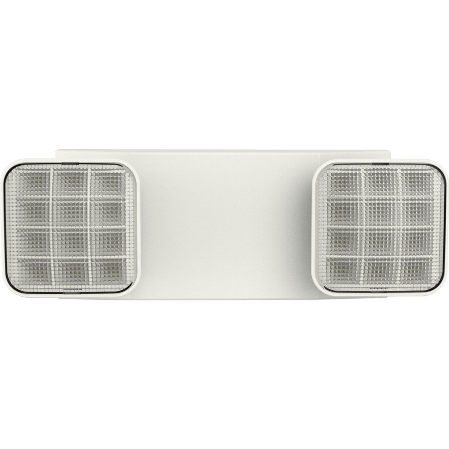 RAB EM-R EM Emergency Light – Dual Head – Remote Capacity – White Housing – 120-277V – 200 Lumens
