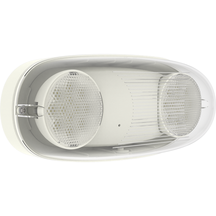 RAB EMOUT Outdoor Emergency Light – White Housing – 120-277V – 400 Lumens