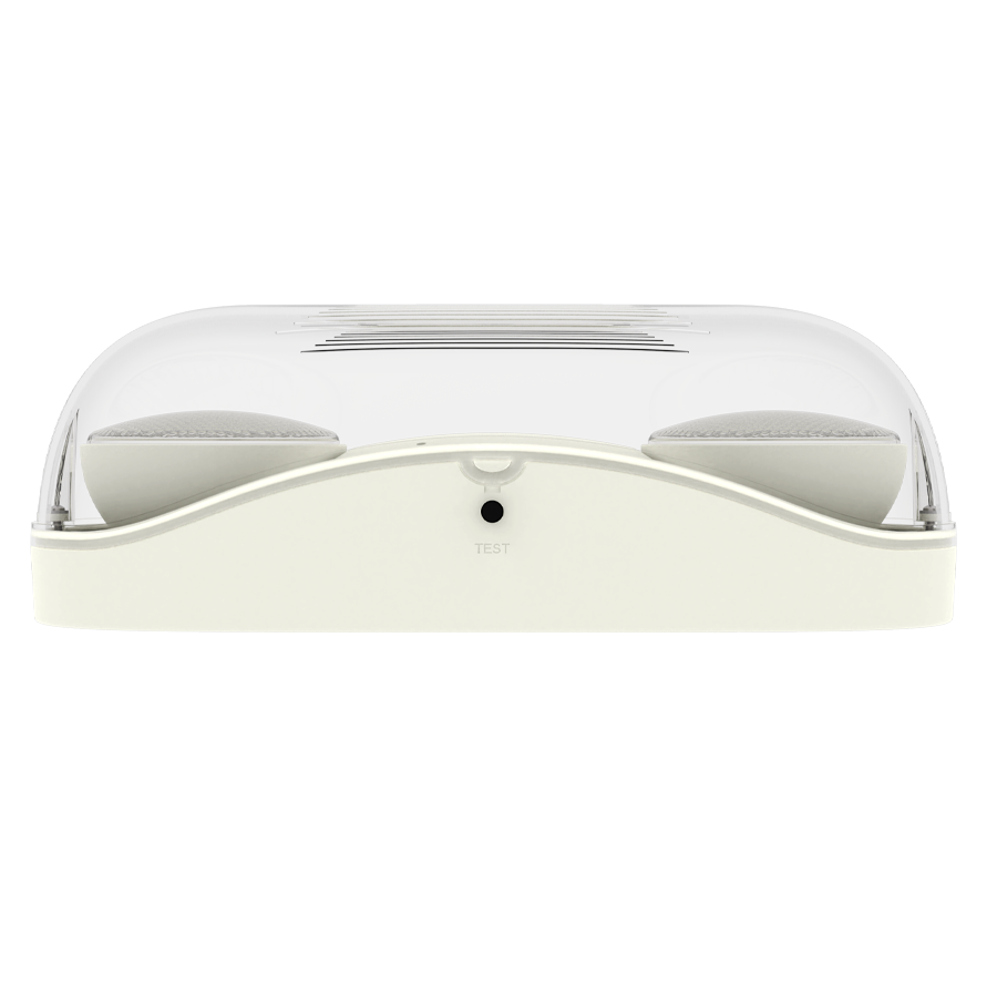 RAB EMOUT Outdoor Emergency Light – White Housing – 120-277V – 400 Lumens