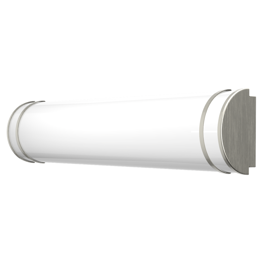 RAB ENCT-24BN Vanity Light – 24" – Selectable 2700K/3000K/3500K/4000K/5000K – 2200 Lumens – 120V – Dimmable – Brushed Nickel Finish