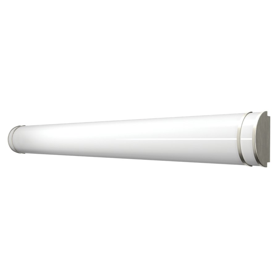 RAB ENCT-48BN Vanity Light – 48" – Selectable 2700K/3000K/3500K/4000K/5000K – 4200 Lumens – 120V – Dimmable – Brushed Nickel Finish