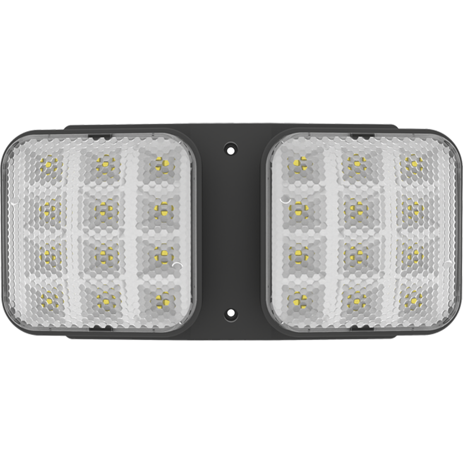 RAB EREMOTE-B Indoor Remote Head – Dual Head – 3.6-15V – Black Housing – 180 Lumens
