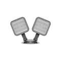 RAB EREMOTEOUT EREMOTE Outdoor Remote Head – Dual Head – 3.6-15V – Gray Housing – 180 Lumens