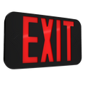 RAB EXIT34-RG/E-B EXIT34 Exit Sign – Universal Face – Red/Green Letters – Black Housing – Battery Backup – 120-277V