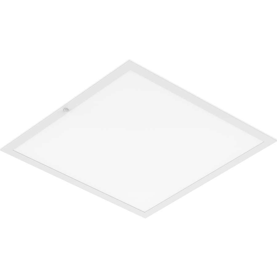 RAB EZP2X2HE/E 2x2 LED Panel Light with Emergency Battery Backup - 3462-5014 Lumens - 25W–36W Selectable Wattage - 120-277V - 0-10V Dimmable