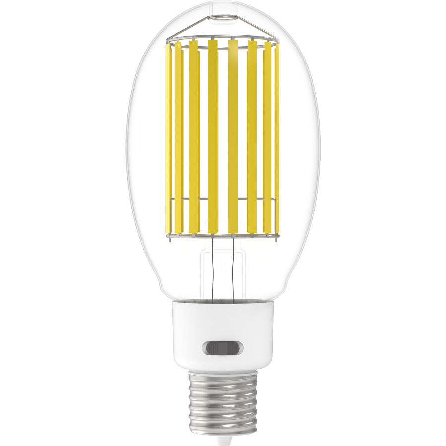 RAB FHID-85S-EX39-850 FHID Filament HID LED Lamp – ED37 – Selectable 85W/68W/60W – 5000K – EX39 Mogul Base – CRI80 – Dimmable – 120-277V – 11700-16500 Lumens