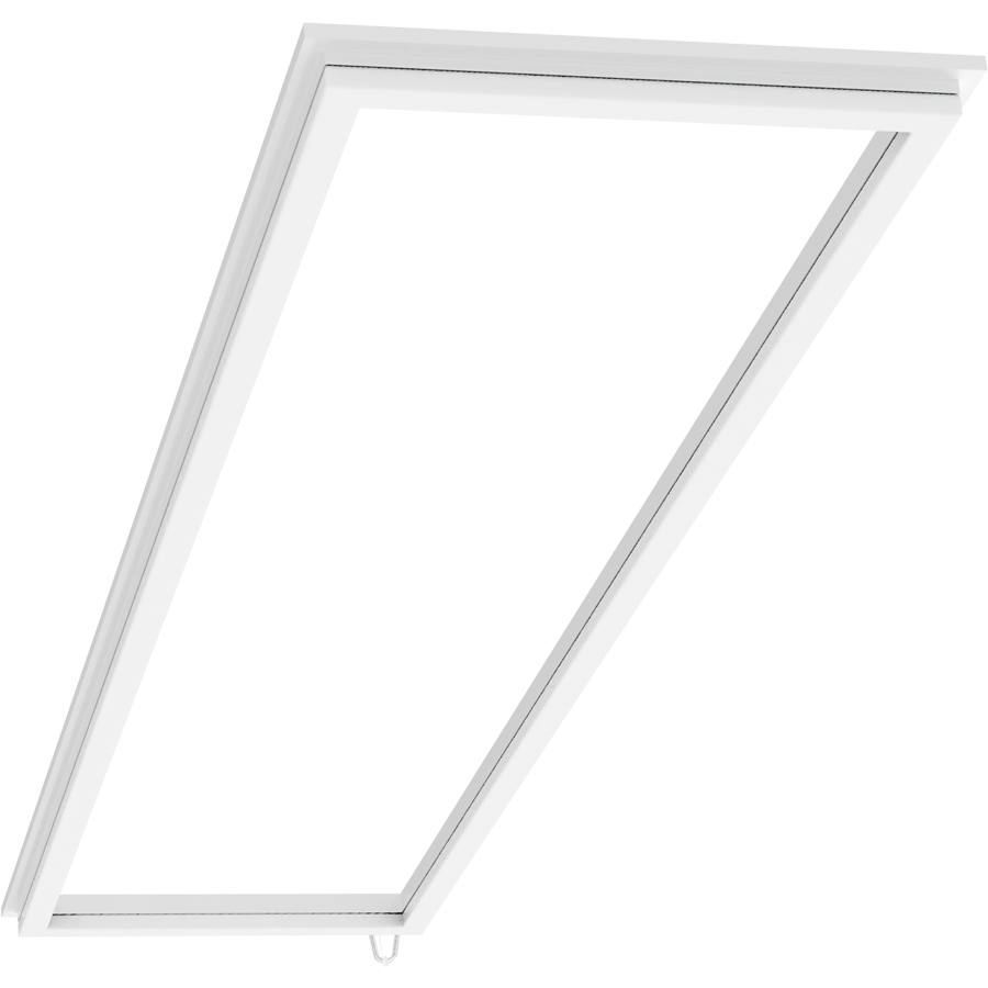 RAB FR1X4 LED Frame Light Panel - 2649-4994 Lumens - 5 Power Selectable Wattage - 5CCT Selectable - 120-277V