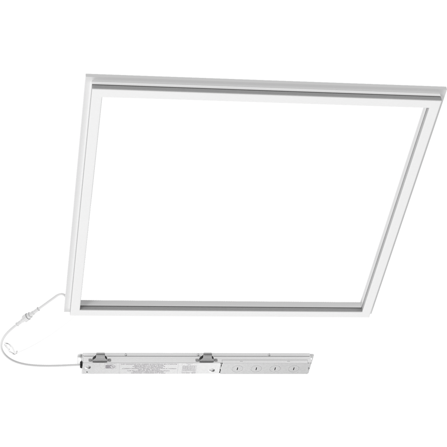 RAB FR2X2 LED Frame Light Panel - 2637-5081 Lumens - 5 Power Selectable Wattage - 5CCT Selectable - 120-277V