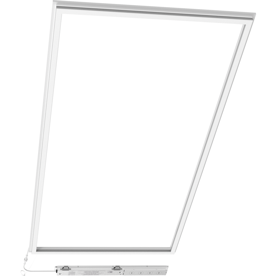RAB FR2X4 LED Frame Light Panel - 3764-6203 Lumens - 5 Power Selectable Wattage - 5CCT Selectable - 120-277V