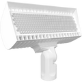 RAB FXLEDLB33SFW/480 FXLED Field-Adjustable Large LED Flood Light – 445W/534W Selectable – 4000K/5000K Selectable – 56195-69674 Lumens – 480V – 3H x 3V Distribution – Slipfitter Mount – White Finish