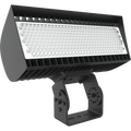 RAB FXLEDLB33T/7PR FXLED Field-Adjustable Large LED Flood Light – 445W/534W Selectable – 4000K/5000K Selectable – 56195-69674 Lumens – 120-277V – 3H x 3V Distribution – NEMA 7-Pin Receptacle – Trunnion Mount – Bronze Finish