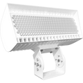 RAB FXLEDLB33TW/7PR FXLED Field-Adjustable Large LED Flood Light – 445W/534W Selectable – 4000K/5000K Selectable – 56195-69674 Lumens – 120-277V – 3H x 3V Distribution – NEMA 7-Pin Receptacle – Trunnion Mount – White Finish