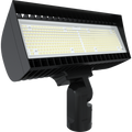 RAB FXLEDLSF/7PR FXLED Field-Adjustable Large LED Flood Light – 445W/534W Selectable – 4000K/5000K Selectable – 61068-76501 Lumens – 120-277V – NEMA 7-Pin Receptacle – Slipfitter Mount – Bronze Finish