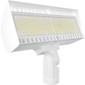 RAB FXLEDLSFW/480 FXLED Field-Adjustable Large LED Flood Light – 445W/534W Selectable – 4000K/5000K Selectable – 61068-76501 Lumens – 480V – Slipfitter Mount – White Finish