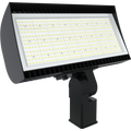 RAB FXLEDMSF FXLED Field-Adjustable Medium LED Flood Light – 213W/346W Selectable – 4000K/5000K Selectable – 29672-48128 Lumens – 120-277V – Slipfitter Mount – Bronze Finish