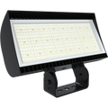 RAB FXLEDMT/480/7PR FXLED Field-Adjustable Medium LED Flood Light – 213W/346W Selectable – 4000K/5000K Selectable – 29672-48128 Lumens – 480V – NEMA 7-Pin Receptacle – Trunnion Mount – Bronze Finish