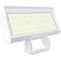 RAB FXLEDMTW/480 FXLED Field-Adjustable Medium LED Flood Light – 213W/346W Selectable – 4000K/5000K Selectable – 29672-48128 Lumens – 480V – Trunnion Mount – White Finish