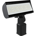 RAB FXLEDXSSF/7PR FXLED Field-Adjustable X-Small LED Flood Light – 40W/60W/80W Selectable – 4000K/5000K Selectable – 6315-11956 Lumens – 120-277V – NEMA 7-Pin Receptacle – Slipfitter Mount – Bronze Finish