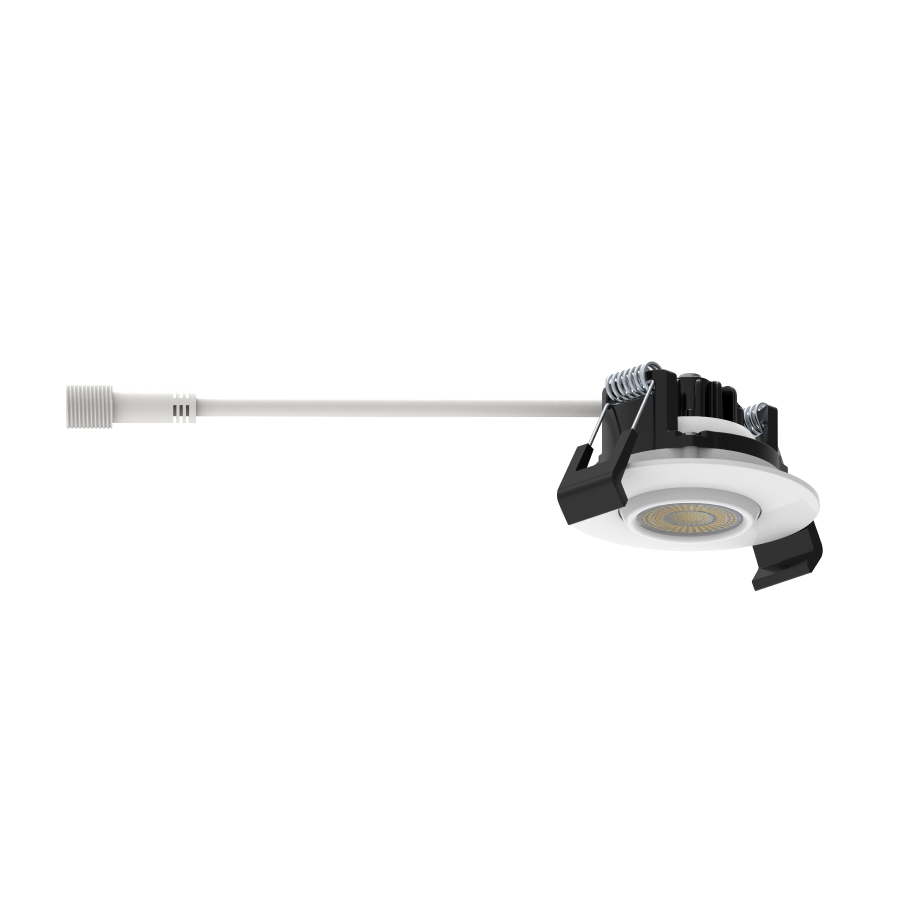 RAB G2 G2 2in Adjustable Recessed Light – 6W – 373–433 Lumens – 2700K–5000K – 120V – Round – White Trim – 90+ CRI