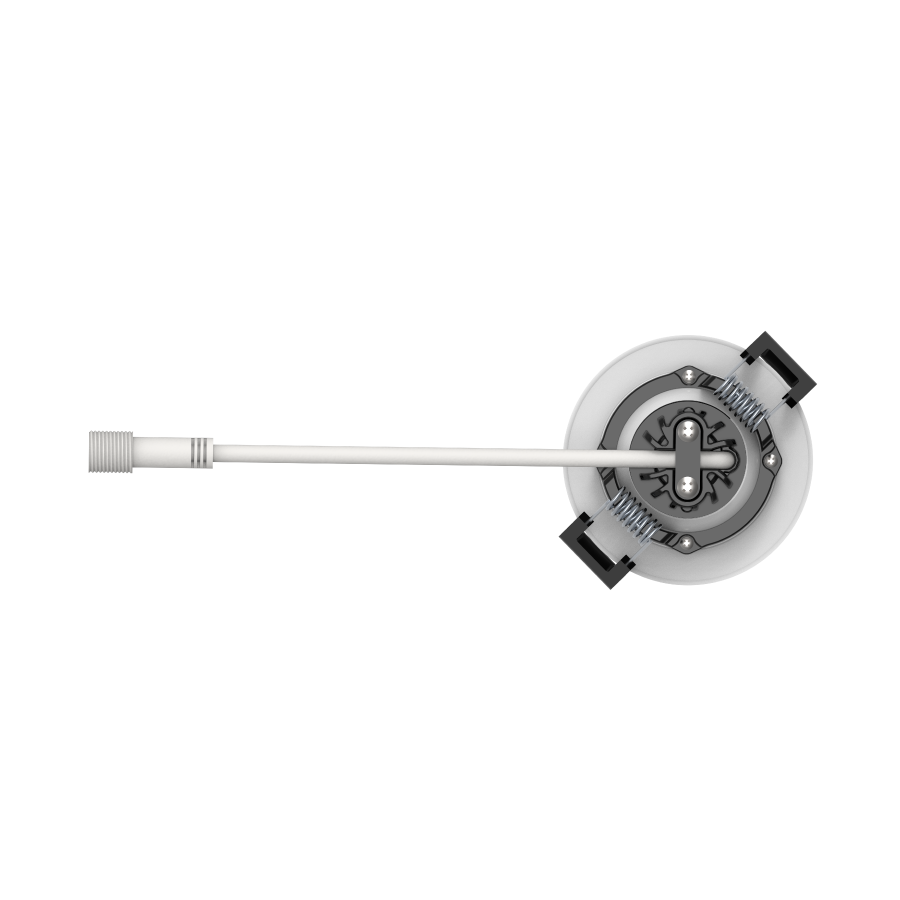 RAB G2 G2 2in Adjustable Recessed Light – 6W – 373–433 Lumens – 2700K–5000K – 120V – Round – White Trim – 90+ CRI