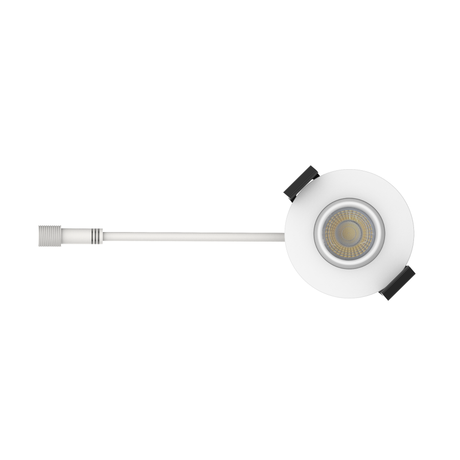 RAB G2 G2 2in Adjustable Recessed Light – 6W – 373–433 Lumens – 2700K–5000K – 120V – Round – White Trim – 90+ CRI
