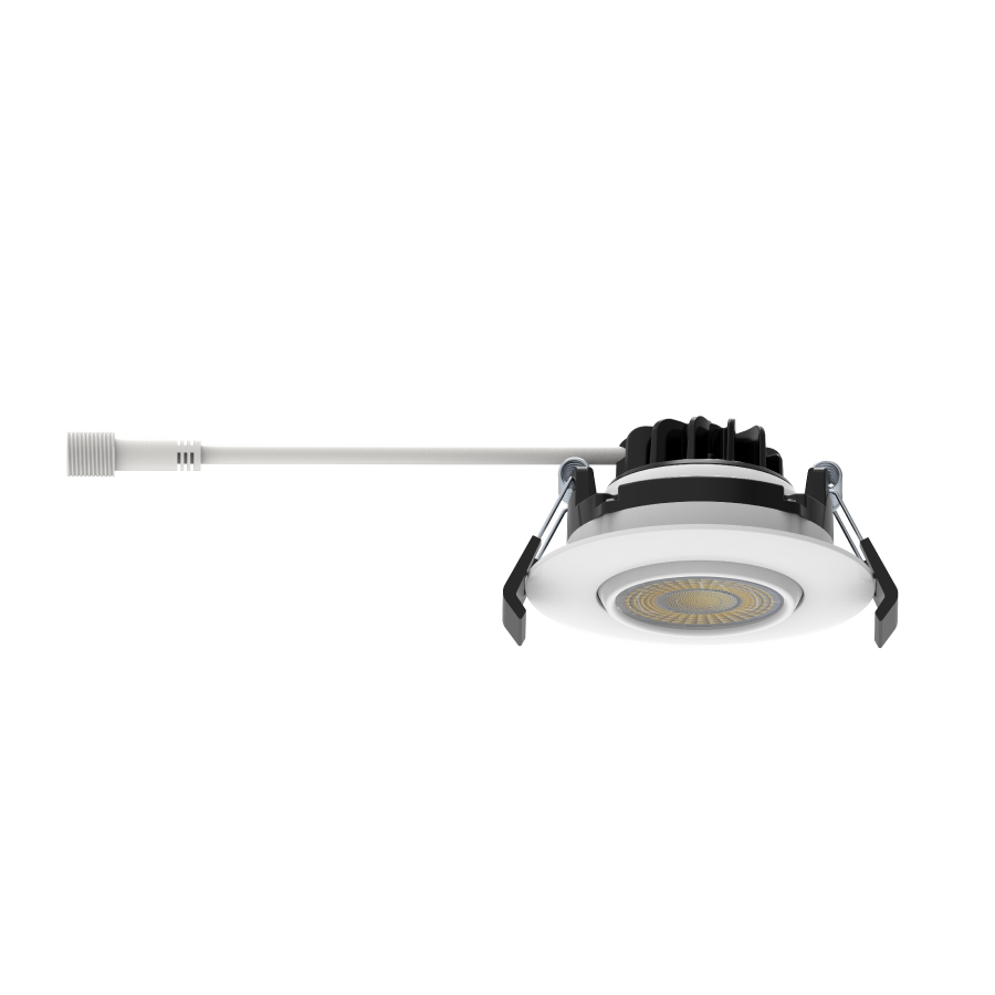 RAB G3 G3 3in Adjustable Recessed Light – 9W – 695–822 Lumens – 2700K–5000K – 120V – Round – White Trim – 90+ CRI