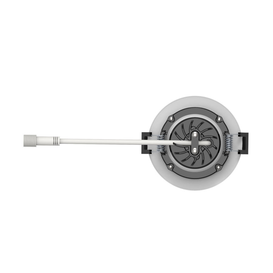 RAB G3 G3 3in Adjustable Recessed Light – 9W – 695–822 Lumens – 2700K–5000K – 120V – Round – White Trim – 90+ CRI