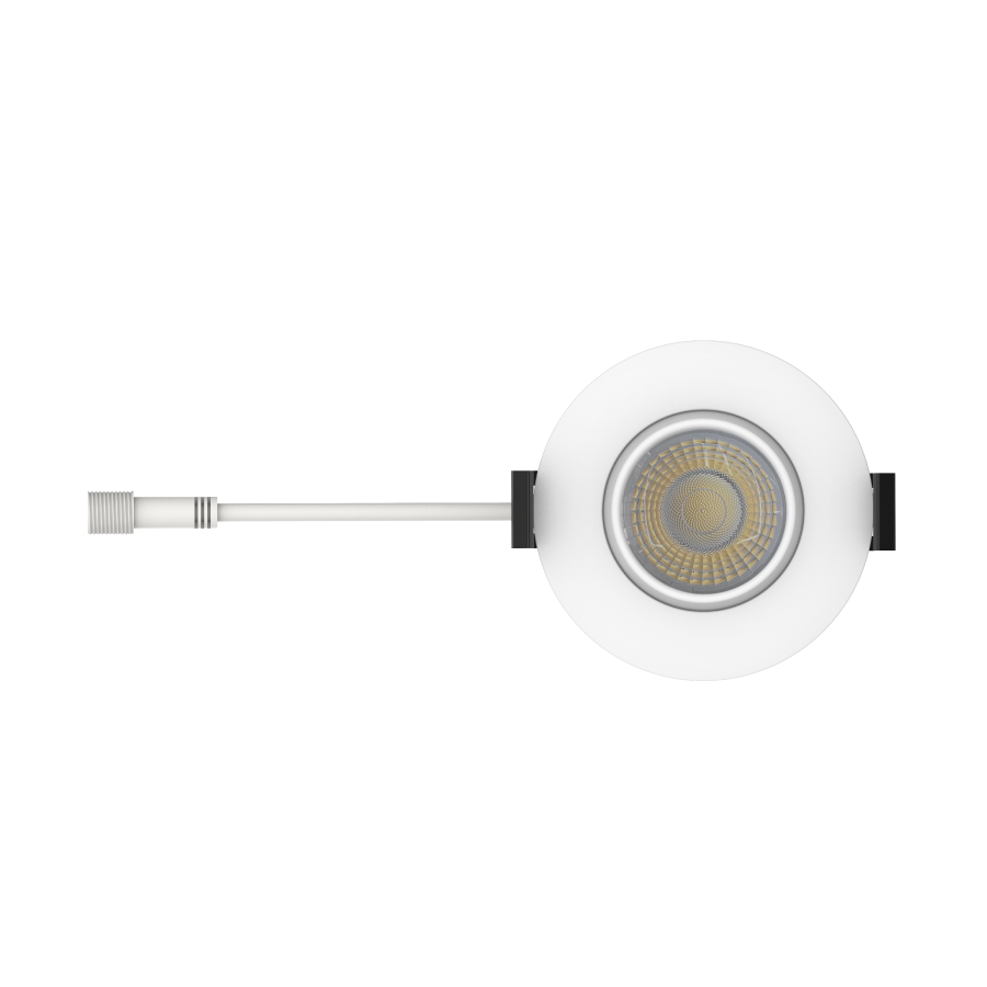 RAB G3 G3 3in Adjustable Recessed Light – 9W – 695–822 Lumens – 2700K–5000K – 120V – Round – White Trim – 90+ CRI