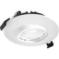 RAB G4 G4 4in Adjustable Recessed Light – 15W – 1054–1270 Lumens – 2700K–5000K – 120V – Round – White Trim – 90+ CRI